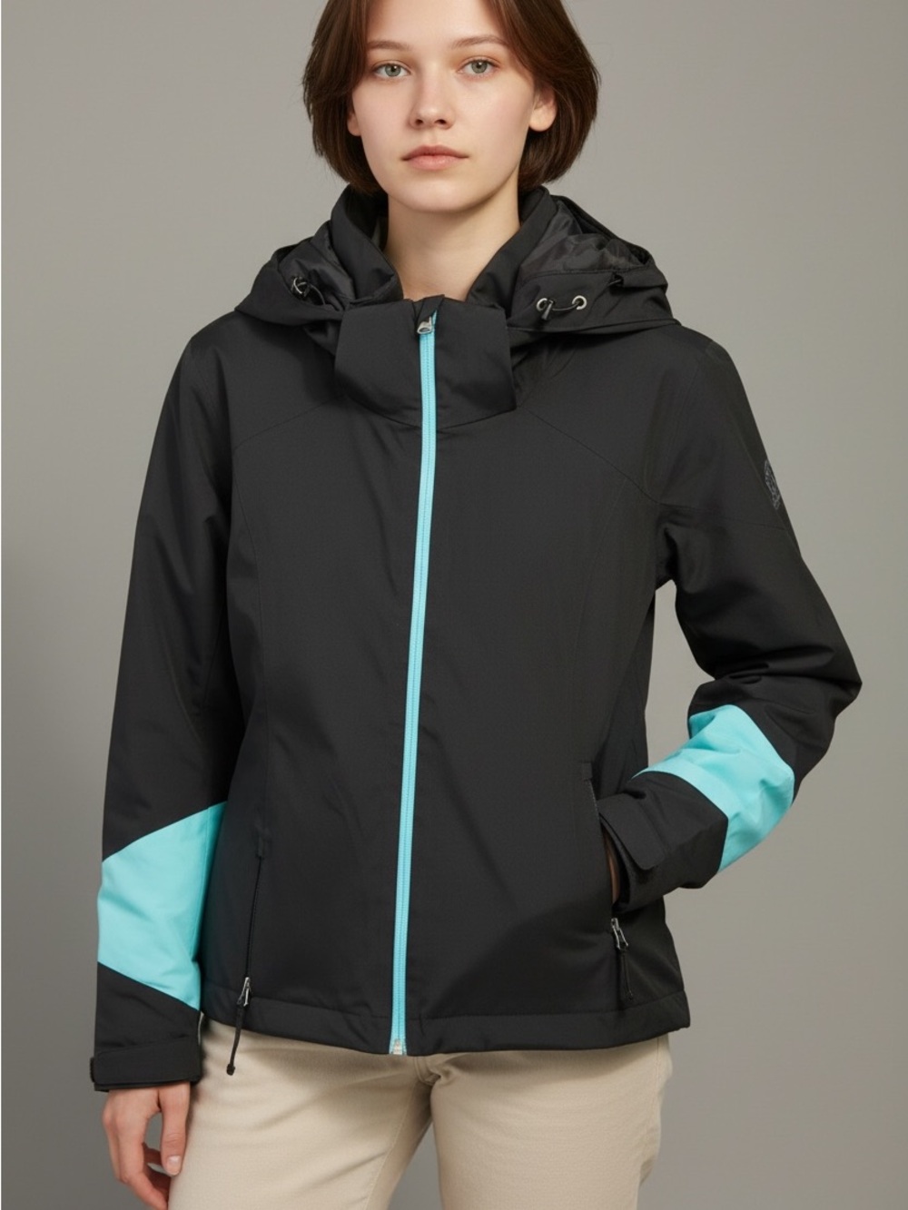 Spyder Women's Ski Jacket Black Size US 12/EU 14